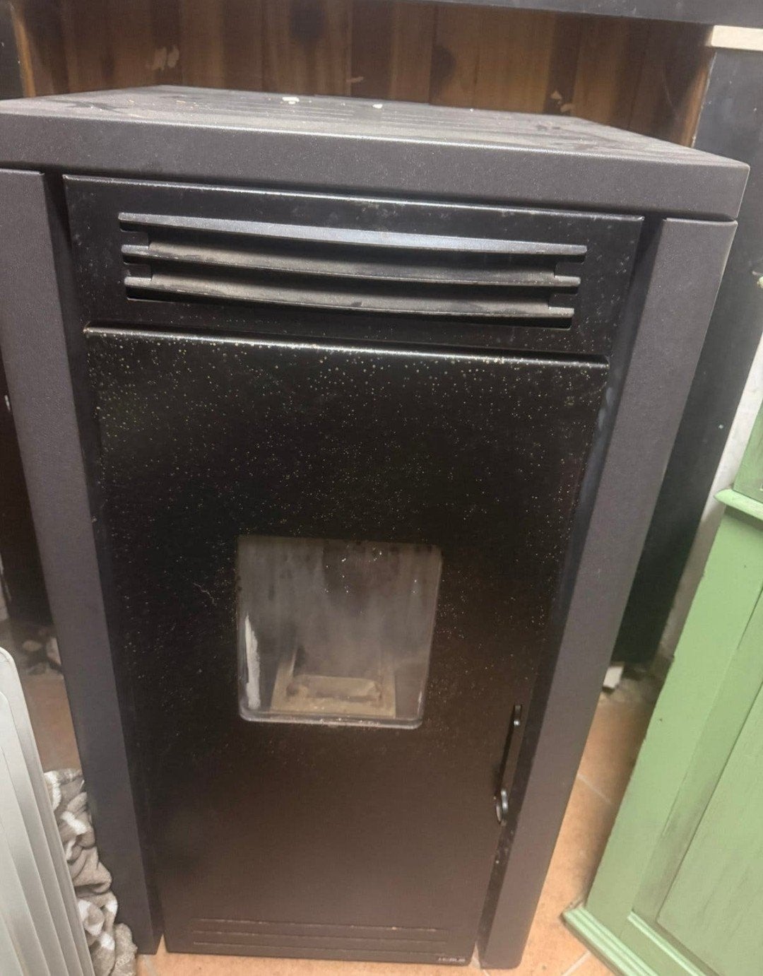 Pelletkachel Werkt Perfect! Weg wegens Verhuis! Bieden, Huis en Inrichting, Kachels, Ophalen, Pelletkachel