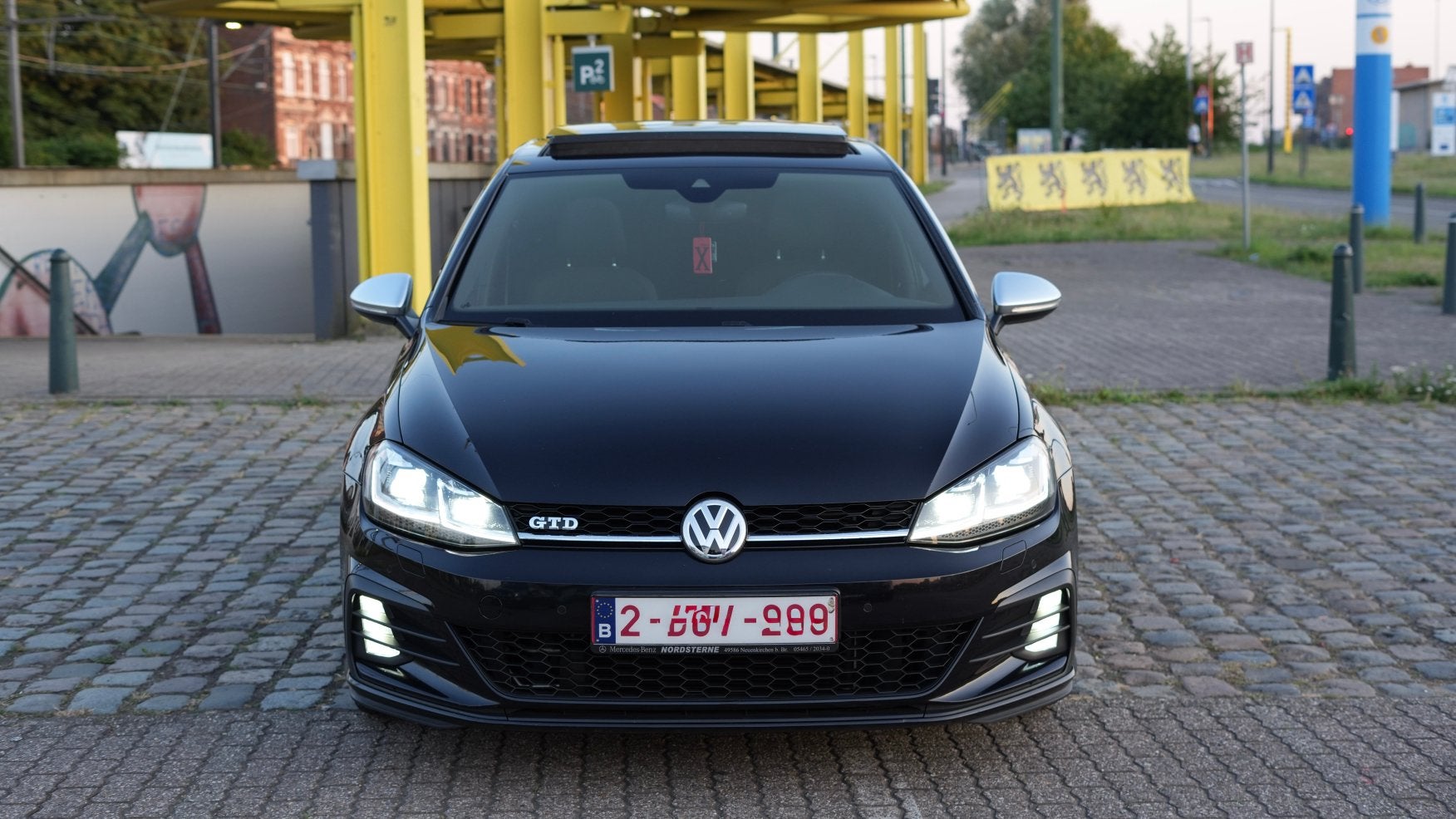 Volkswagen Golf 7.5 GTD/ DSG, Auto's, Volkswagen, Stof, 4 cilinders, Zwart, 5 deurs