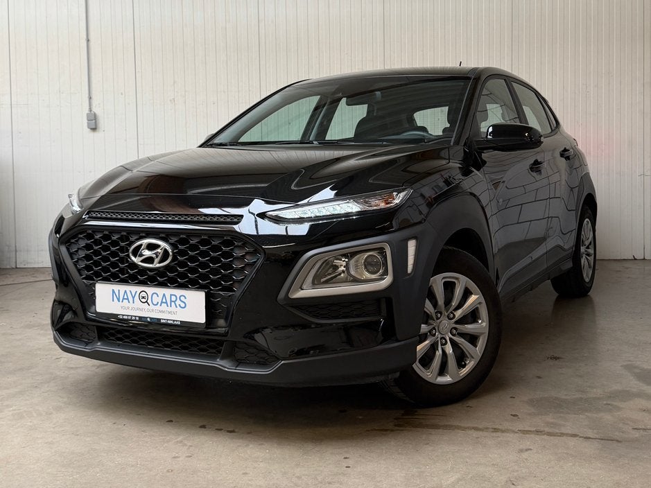 Hyundai Kona / Compacte SUV / Benzine / 2020 / 12M GARANTIE, Auto's, Zwart, Bedrijf, 5 deurs, Dealer onderhouden