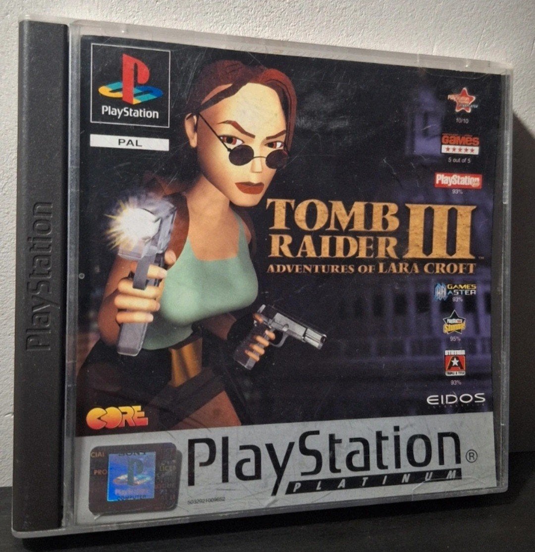 Tomb Raider III sur PS1, Consoles de jeu & Jeux vidéo, Jeux | Sony PlayStation 1, Enlèvement ou Envoi, Comme neuf, Aventure et Action