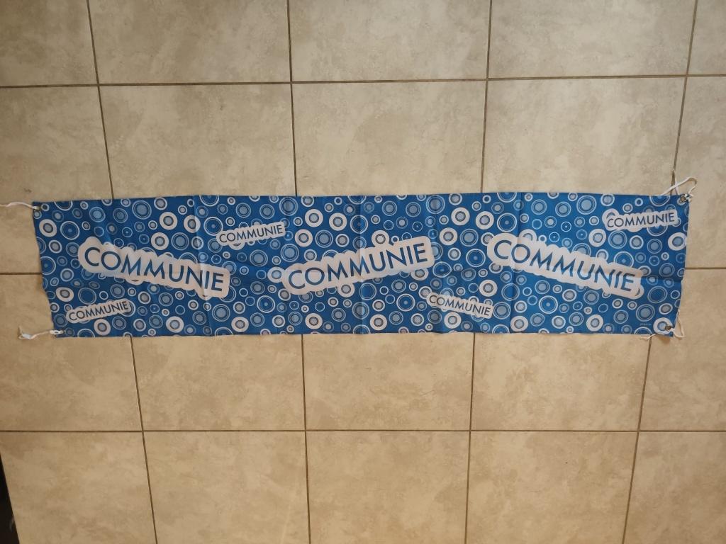Communie versiering, Ophalen of Verzenden, Zo goed als nieuw, Feestartikel
