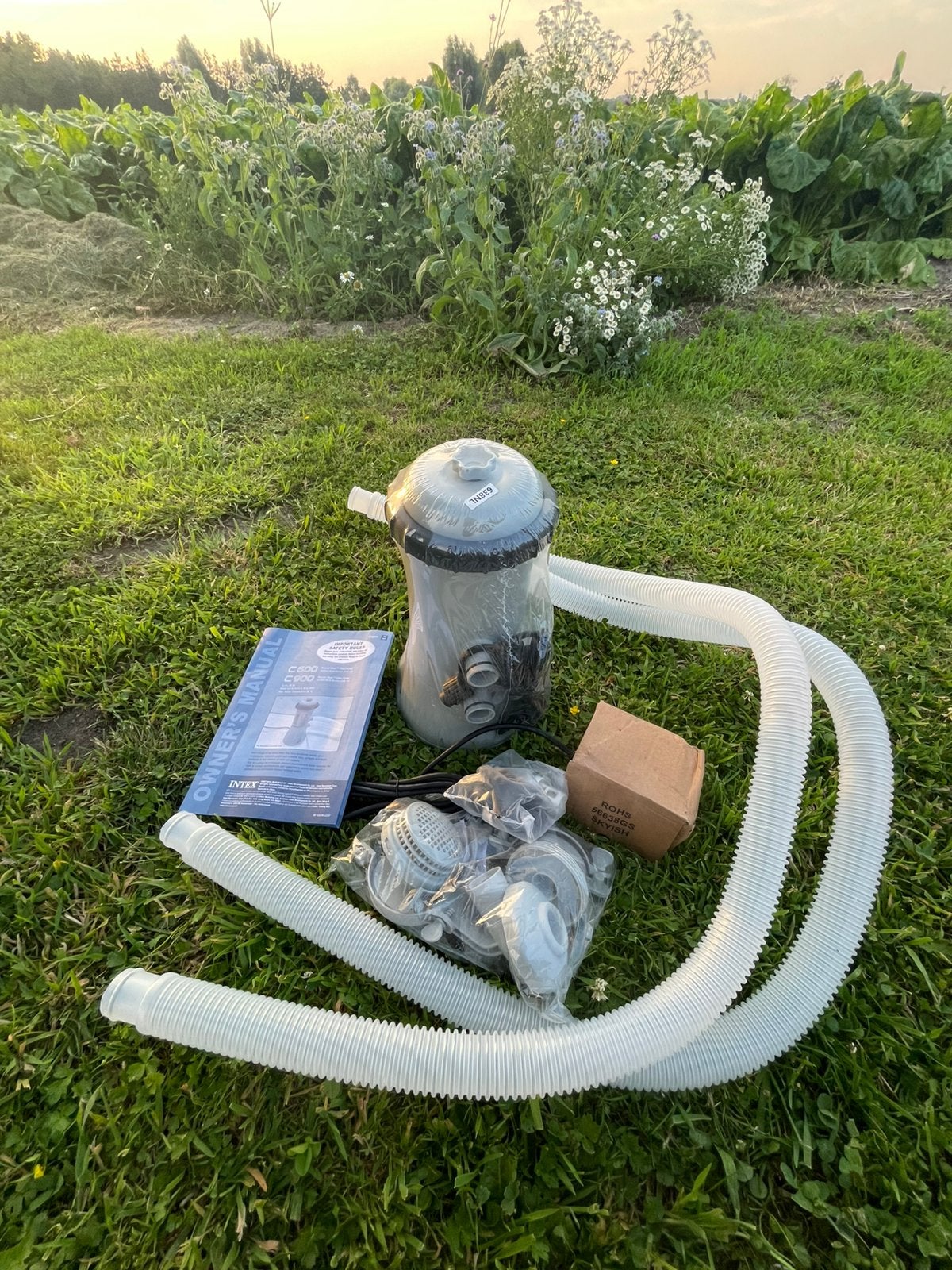 Intex c900 cartridge filterpomp, Tuin en Terras, Ophalen, Nieuw