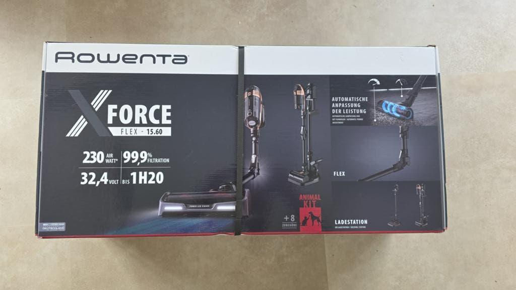Rowenta  X-Force Flex 15.60, Réservoir, Aspirateur balai, Enlèvement, Sans fil