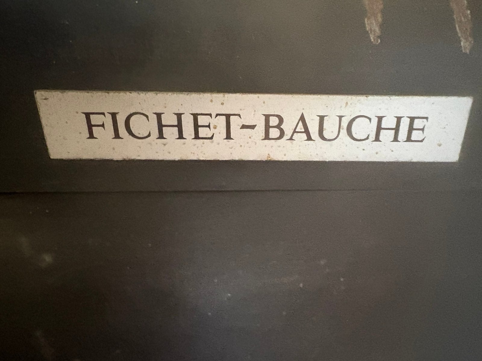 Fichet-Bauche kluis, Ophalen, Gebruikt