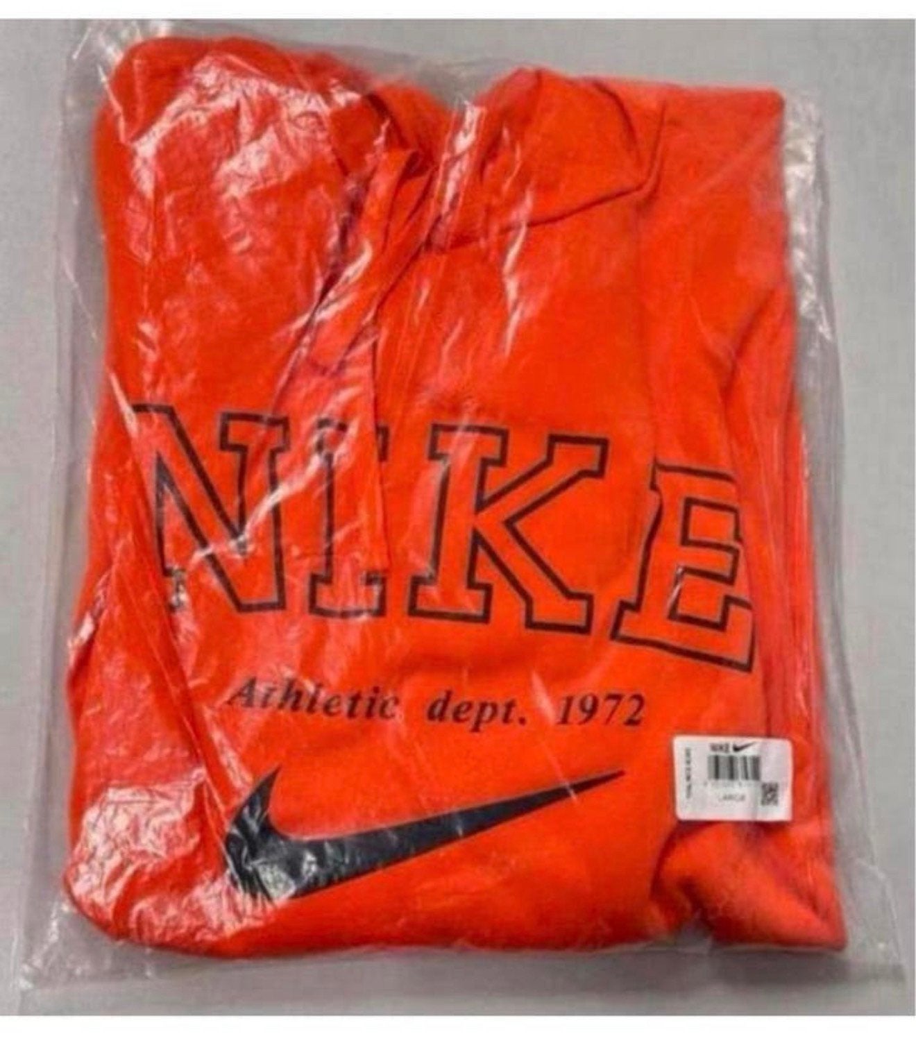 Le pull à capuche Nike Hood NEW thermofit L orange NEW, Enlèvement ou Envoi, Neuf, Taille 52/54 (L), Orange