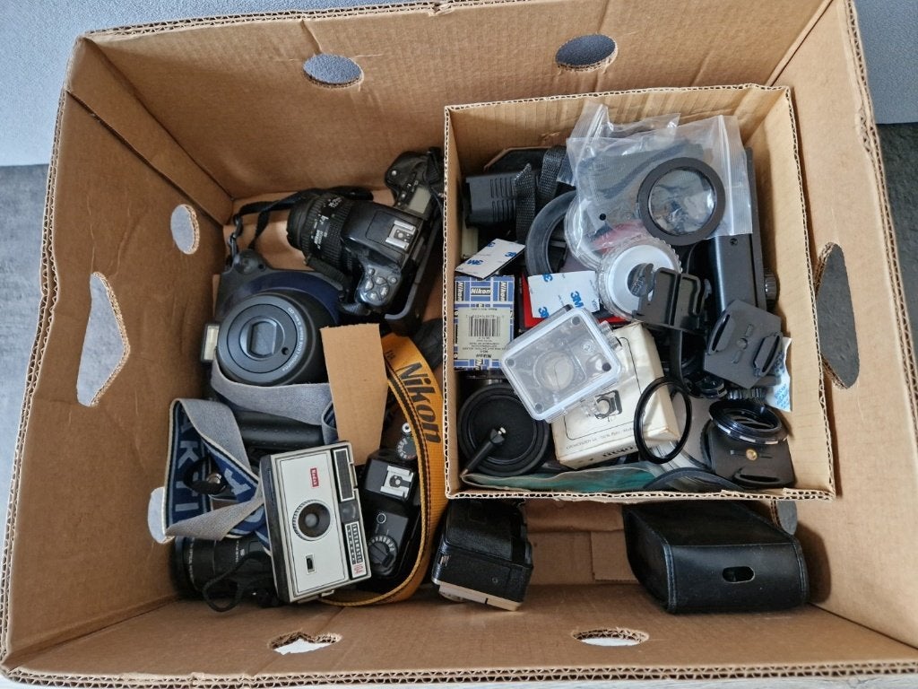 Partij fotografie, Audio, Tv en Foto, Foto | Doka Apparatuur, Ophalen, Gebruikt, X, Doka-onderdelen