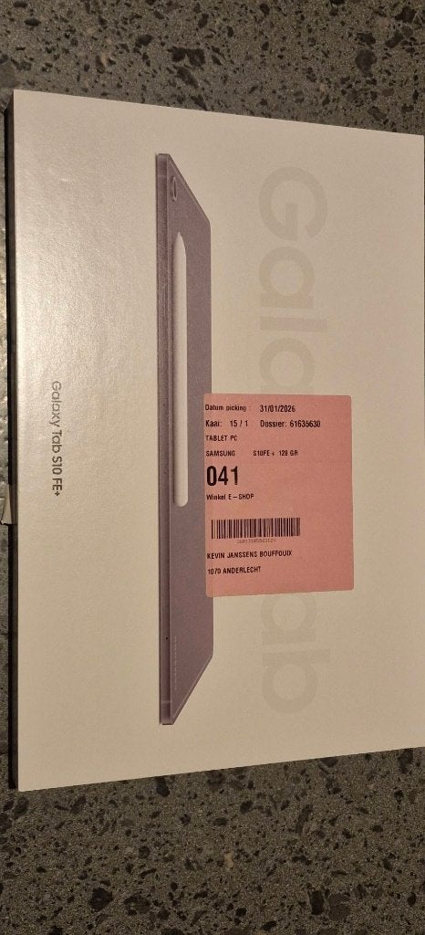 SAMSUNG S10fe+ +Tablette & GARANTIE, Ophalen, Overige modellen, Zwart, Touchscreen
