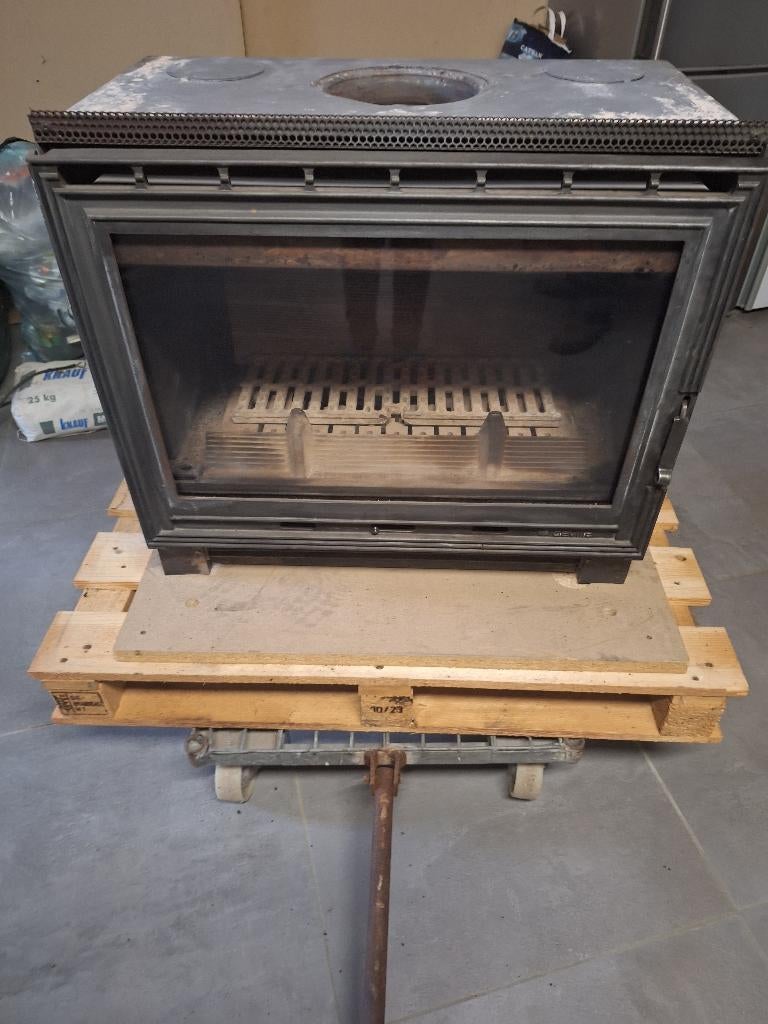 Feu cassette deville bois, Encastré, Enlèvement, Utilisé, Bois