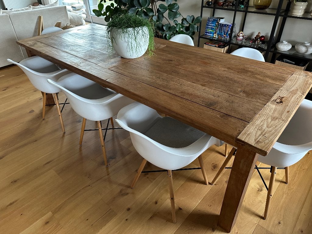Eettafel stoelen, Wit, Zo goed als nieuw, Vijf, Zes of meer stoelen, Ophalen