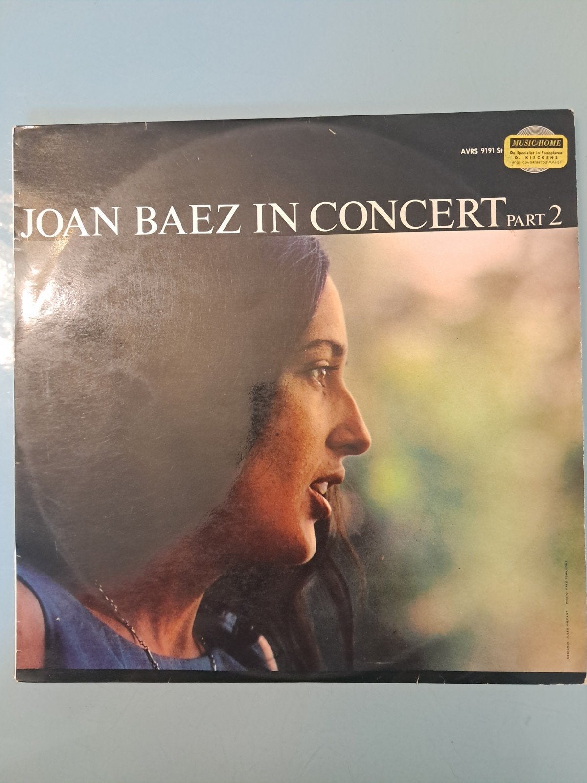 Joan baez in concert part 2..., Verzenden