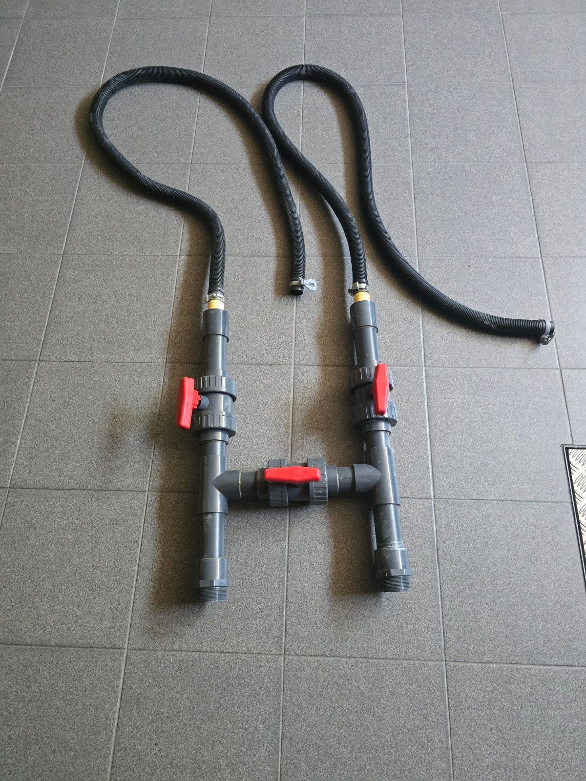 Bypass zwembad, Ophalen