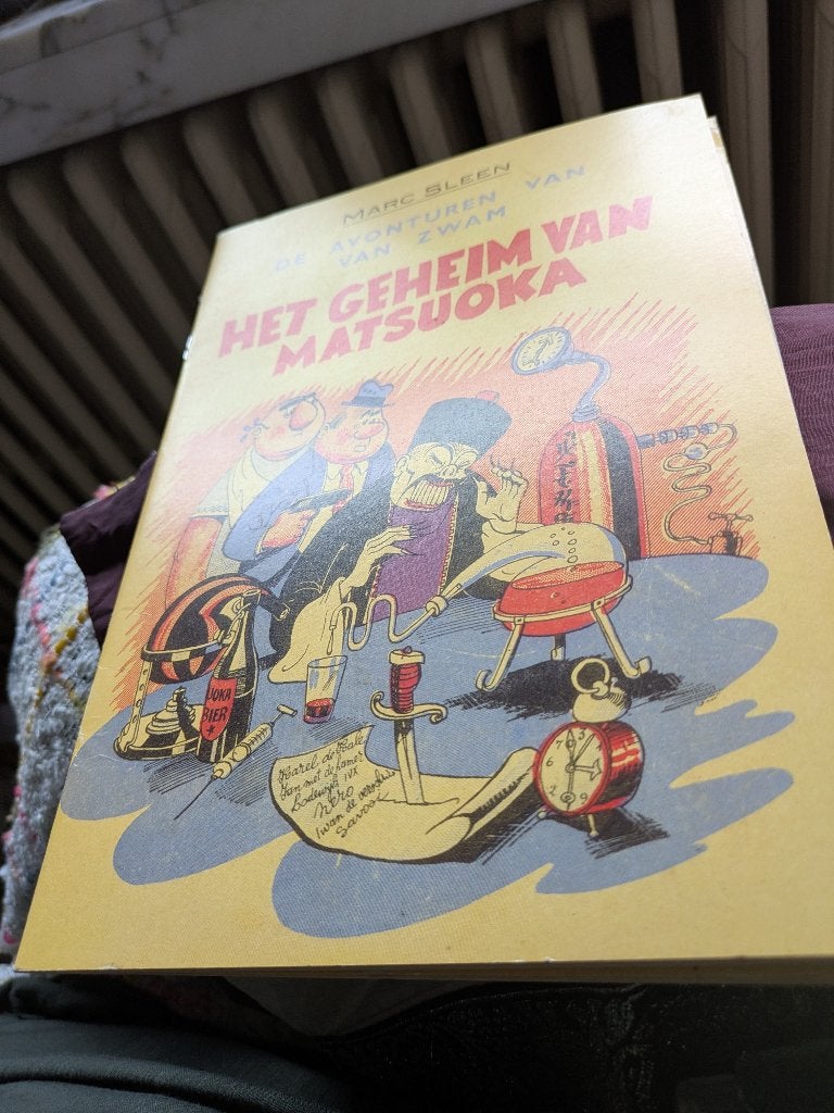 Het geheim van matsuoka, Boeken, Eén stripboek, Ophalen of Verzenden, Zo goed als nieuw, Marc Sleen