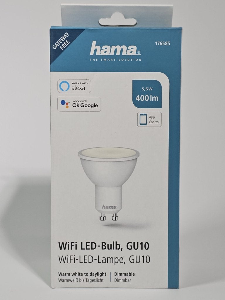 Hama Wifi-ledlamp - Dimbaar - Spraak / App Bediening | Nieuw, Huis en Inrichting, Niet ingevuld, Niet ingevuld, Niet ingevuld