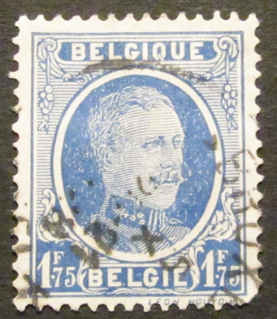 1,75 frank OBC 257 afgestempeld, Met stempel, Koninklijk huis, Frankeerzegel, Ophalen of Verzenden