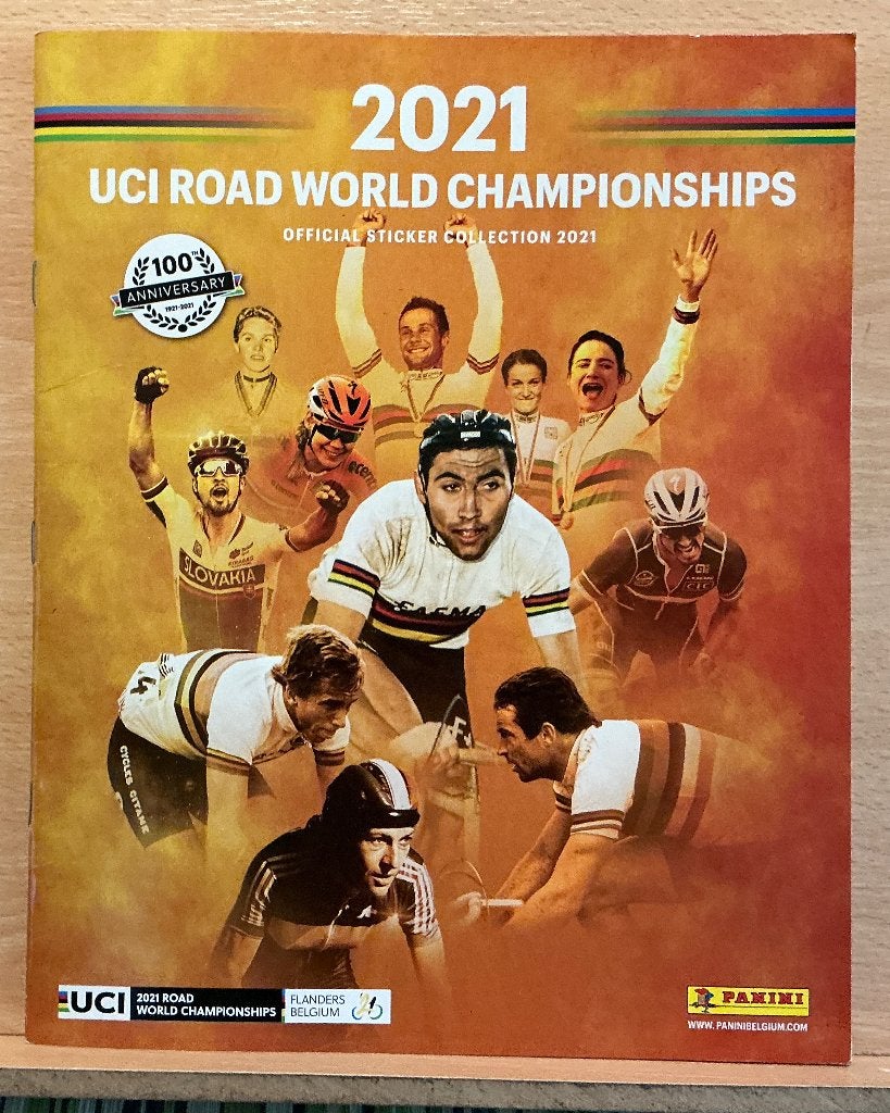 !! GEZOCHT Stickers Panini Uci road world championships 2021, Verzenden, Nieuw, Sticker