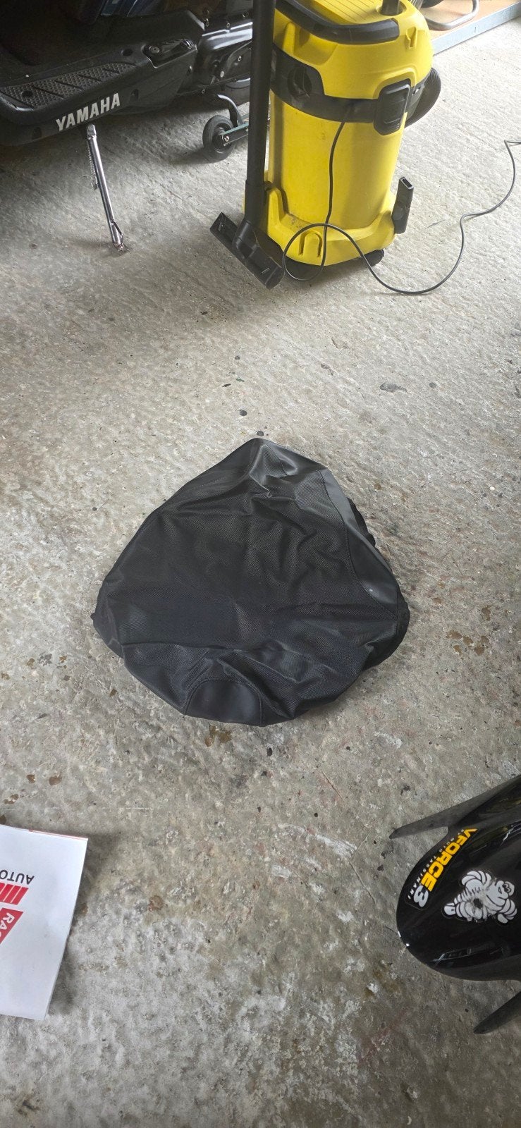 Zadelhoes zwart booster phase 2, Ophalen