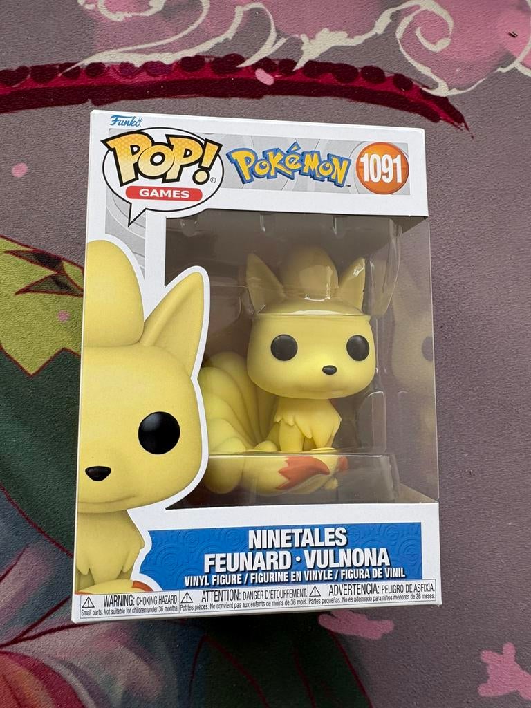 Funko Pop! Pokémon Ninetales #1091 – Vinyl Figure, Ophalen of Verzenden, Zo goed als nieuw