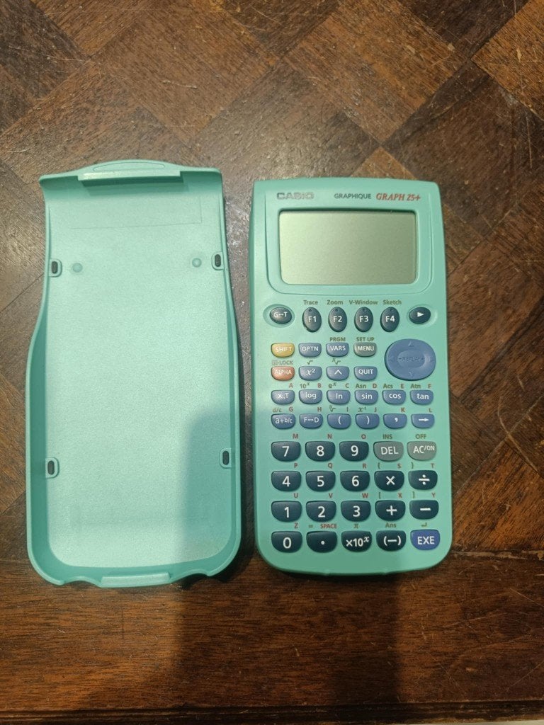 Casio Graph 25+ rekenmachine, Ophalen