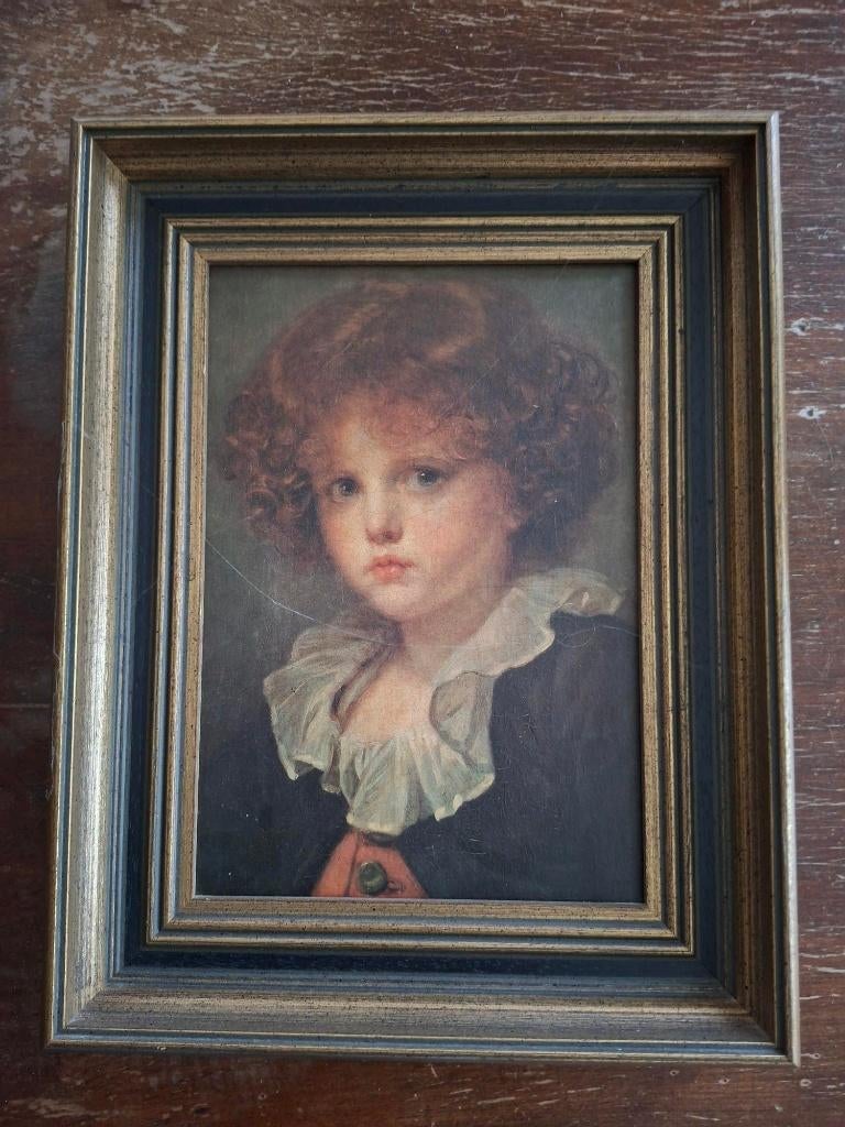 LAATSTE AFPRIJZING: mooi schilderij kind, Antiek en Kunst, Ophalen