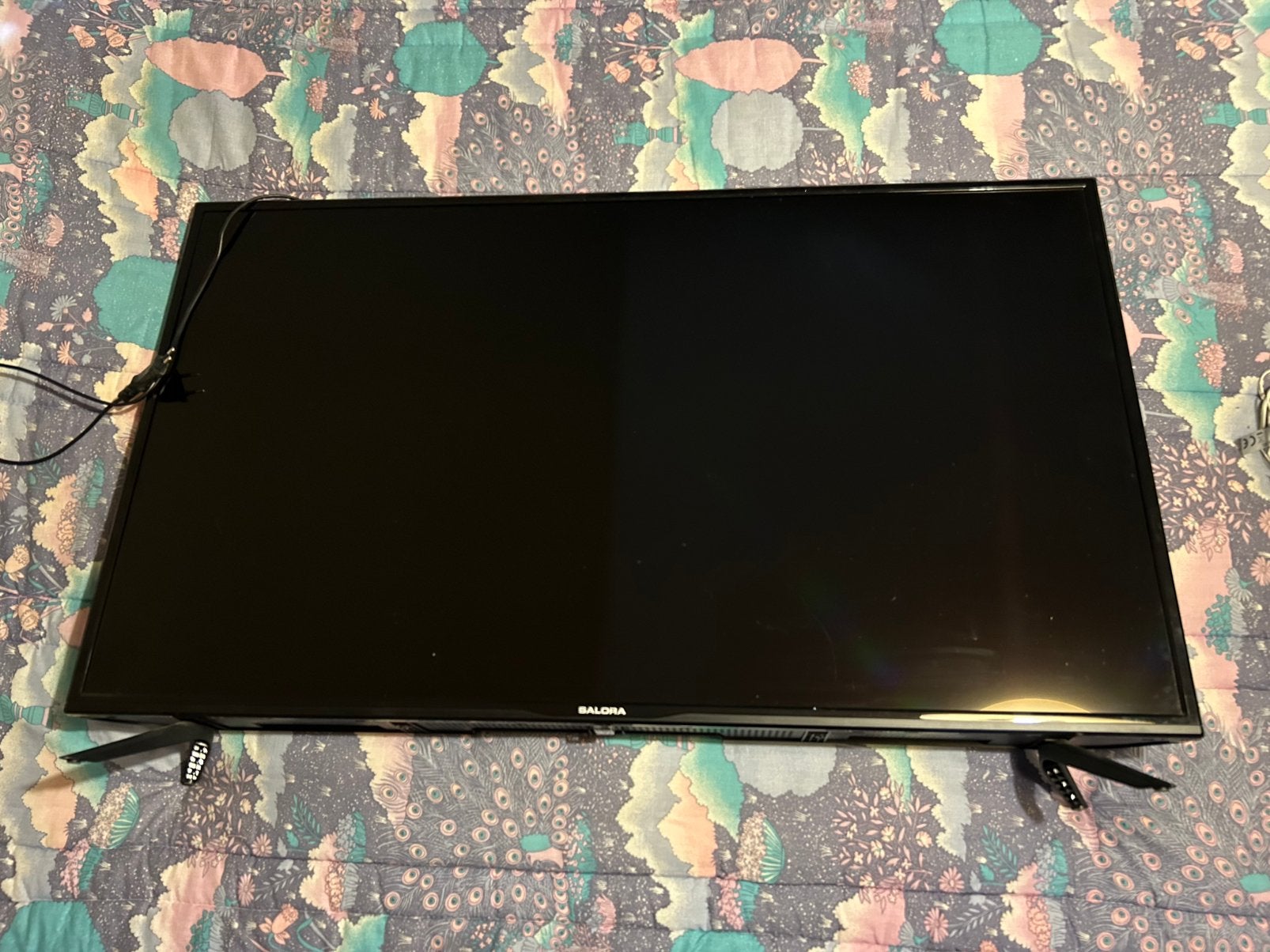 43” led tv Salora, Audio, Tv en Foto, 100 cm of meer, Ophalen, Overige merken, Gebruikt