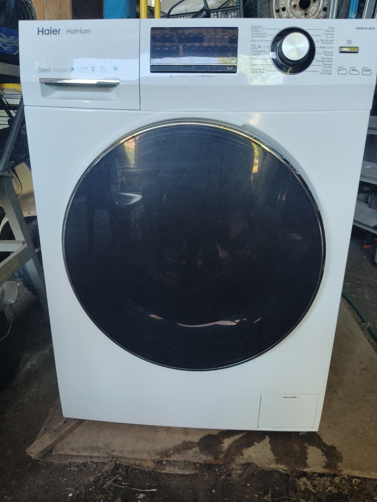 Machine à laver Haier 8,kg, Enlèvement