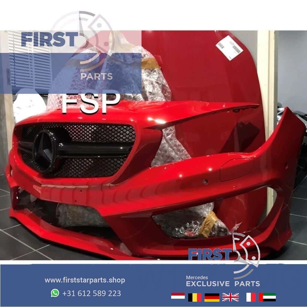 W117 CLA AMG Voorkop onderdelen Origineel Mercedes rood 2013, Gebruikt, -, Voor, Ophalen of Verzenden