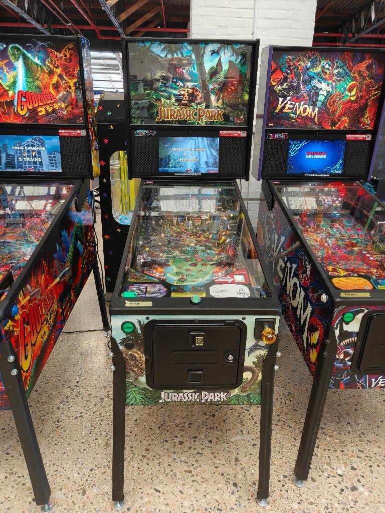 flipper Jurassic Park, Collections, Machines | Flipper (jeu), Utilisé, Stern, Enlèvement