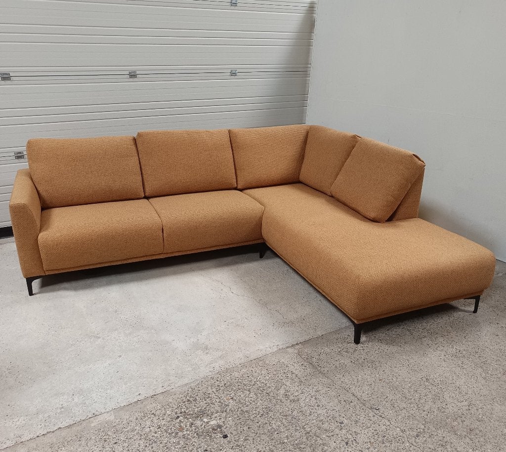 Hoeksalon als nieuw, Huis en Inrichting, Zetels | Complete zithoeken, Ophalen, Zo goed als nieuw, Stof