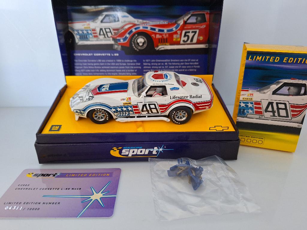 Scalextric Sport Limited Edition Corvette L88 1972 C2503A, Overige merken, Racebaan, Nieuw, Ophalen of Verzenden