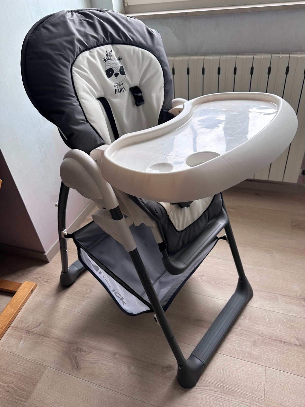 Relax et chaise haute 2 en 1 HAUCK panda 80€ impeccable, Enfants & Bébés, Enlèvement, Comme neuf, Réglable