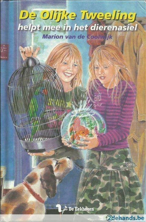 DE OLIJKE TWEELING HELPT MEE IN HET DIERENASIEL, Boeken, Gelezen, Ophalen of Verzenden, Fictie, Marion van de Coolwijk