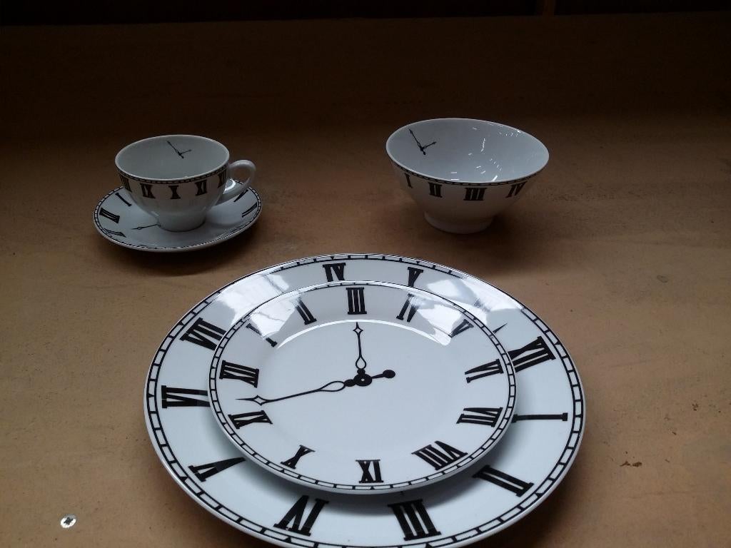 SERVIES 12 DELIG, Ophalen