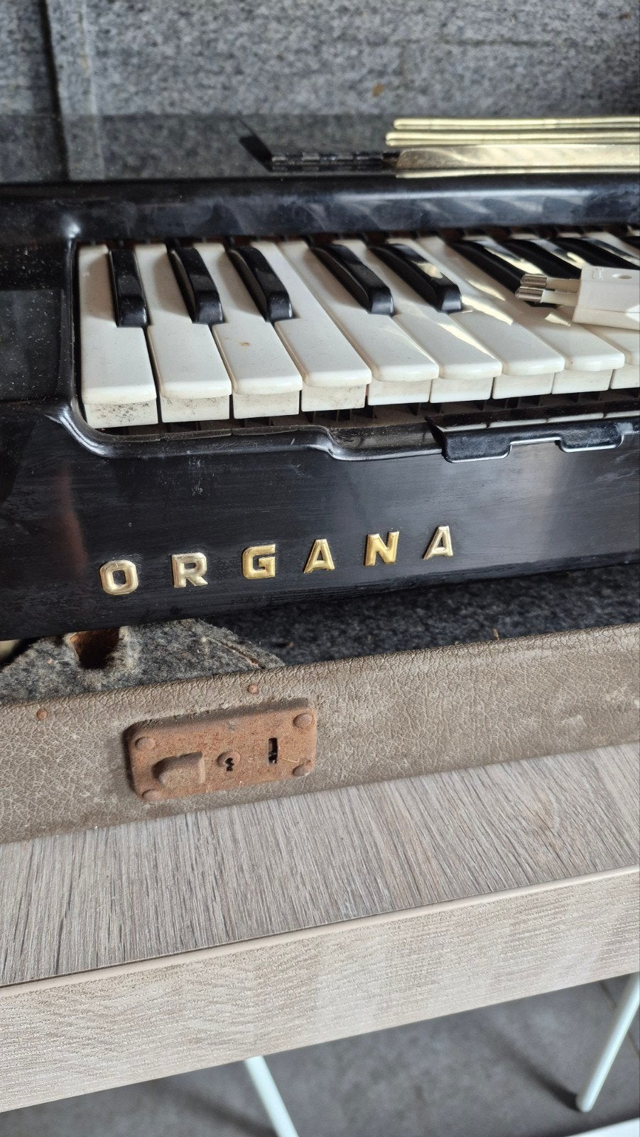 Antiek Organa Hohner orgel, Muziek en Instrumenten, Ophalen, Orgel