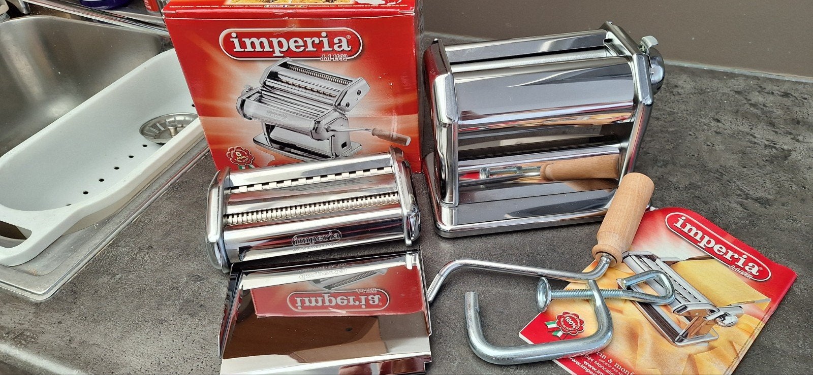 machine à pâtes, Maison & Meubles, Cuisine | Ustensiles de cuisine, Neuf, Autres marques, Argent, Machine à pâtes