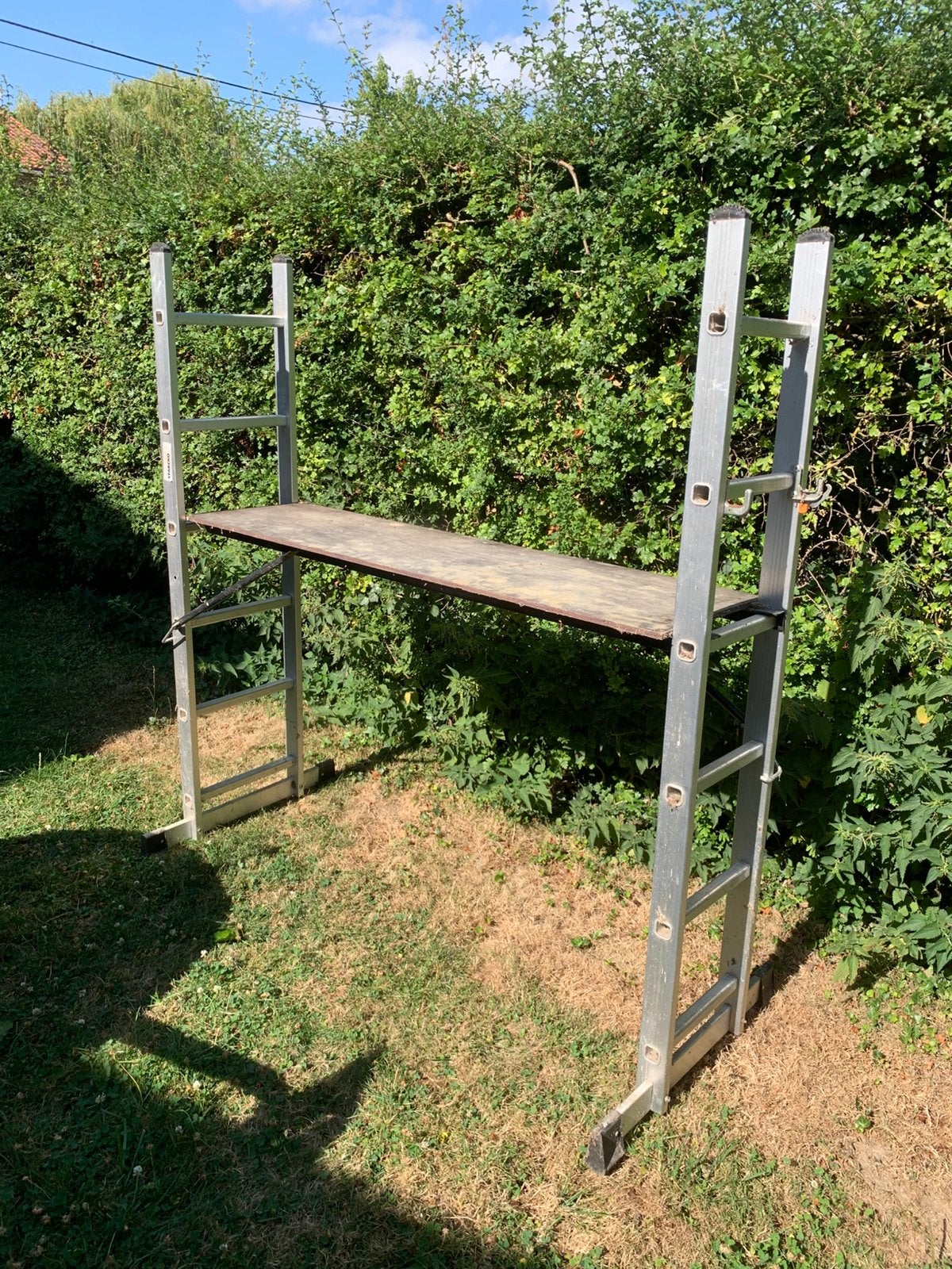 Kleine steiger, Ophalen, Gebruikt, Minder dan 2 meter