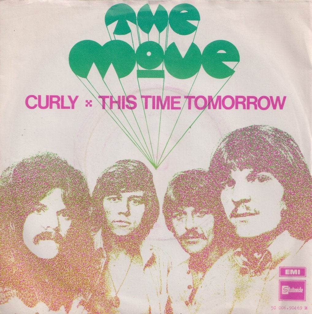 The Move – Curly / This time tomorrow – Single, CD & DVD, Vinyles Singles, Utilisé, Pop, 7 inch, Enlèvement ou Envoi