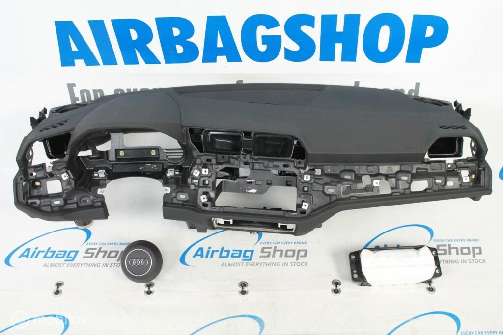 Airbag kit Tableau de bord 3 branche noir Audi Q3 F3, Enlèvement ou Envoi, Utilisé