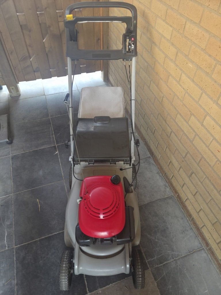 Grasmachine Honda, Tuin en Terras, Ophalen, Gebruikt, 40 t/m 49 cm, Opvangzak