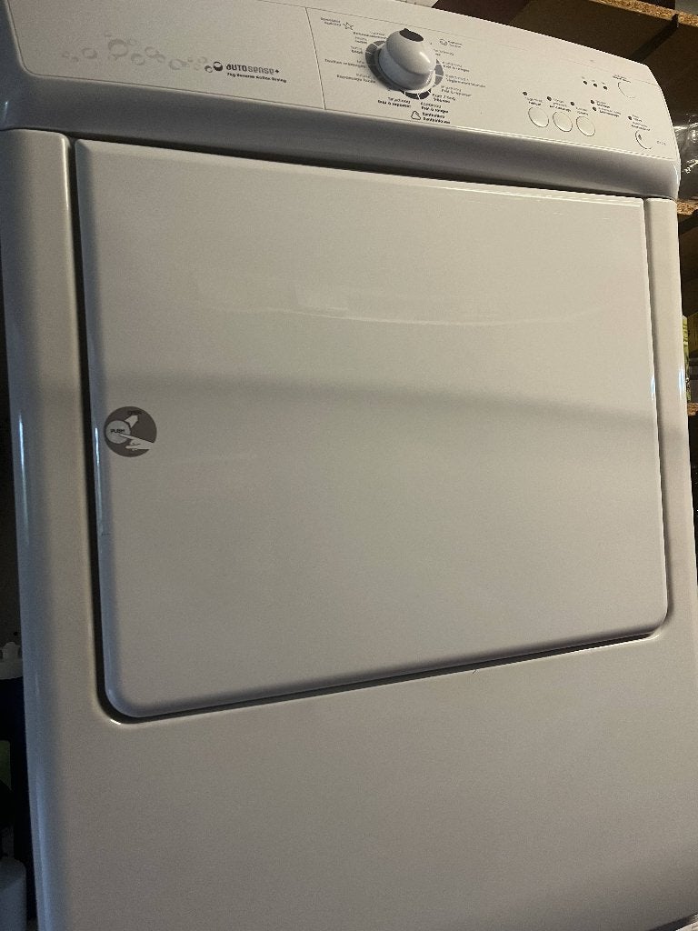 Droogkast met afvoer naar buiten, Elektronische apparatuur, Ophalen, Gebruikt, Voorlader, Luchtafvoer