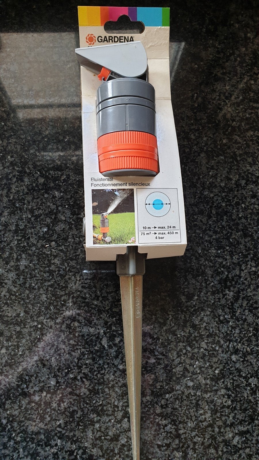 Gardena turbinesproeier Nieuw, Jardin & Terrasse, Arroseurs de jardin, Enlèvement, Arroseur à turbine