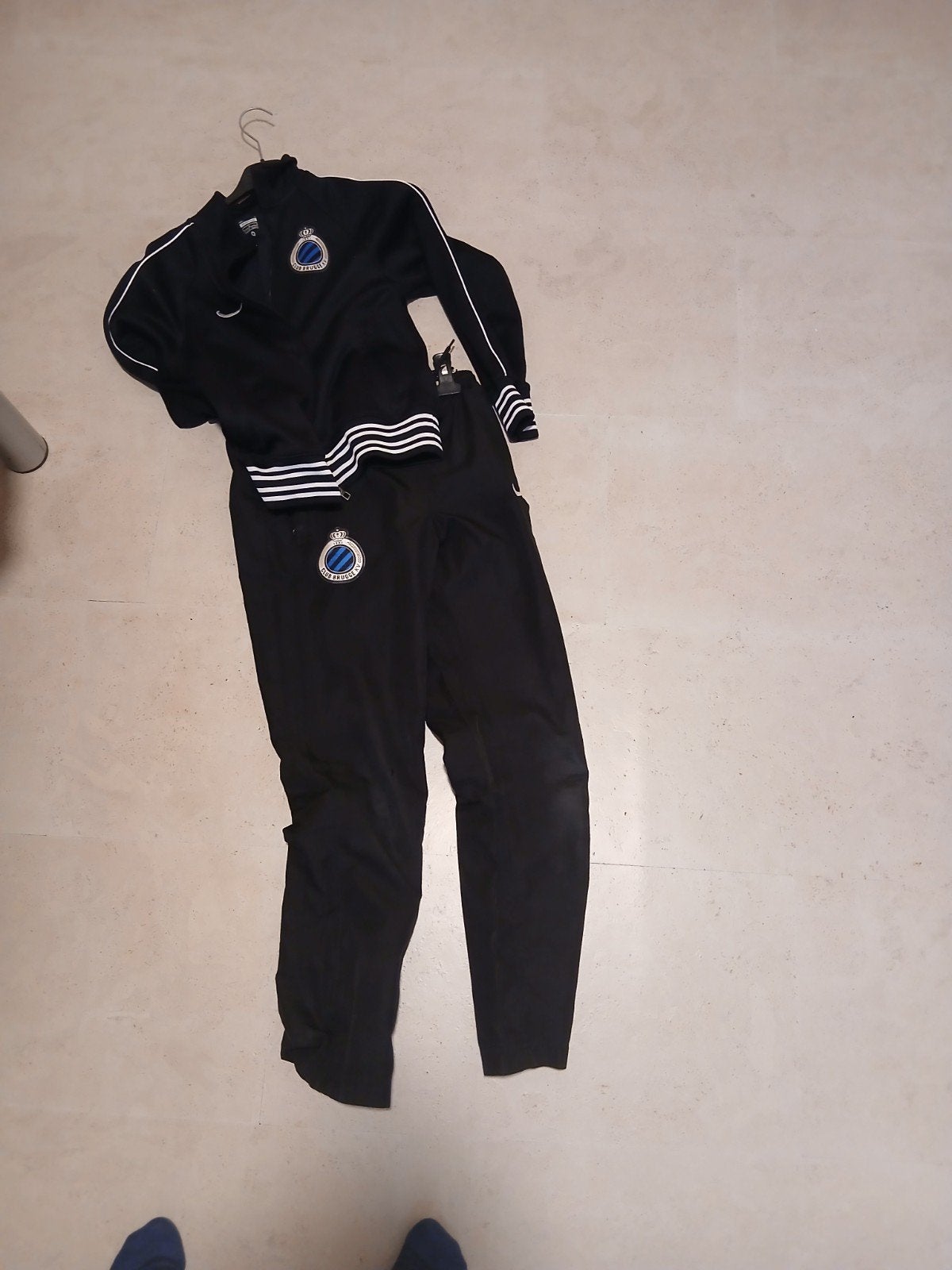 club brugge vestje + broek, Kleding | Heren, Sportkleding, Ophalen, Zo goed als nieuw, Adidas, Voetbal
