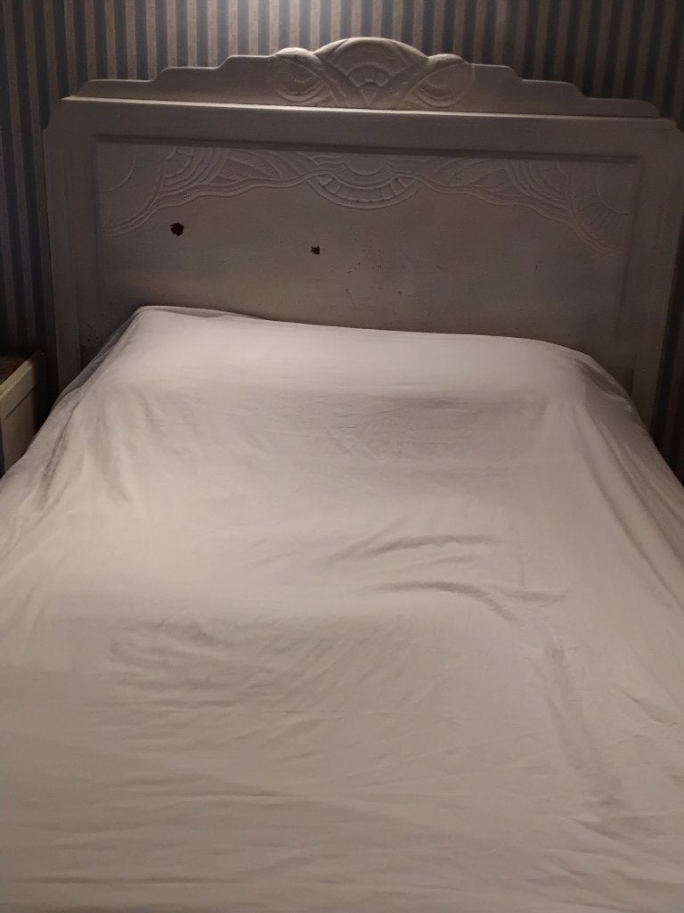Brocante slaapkamer, Ophalen, Gebruikt, Tweepersoons, Brocante