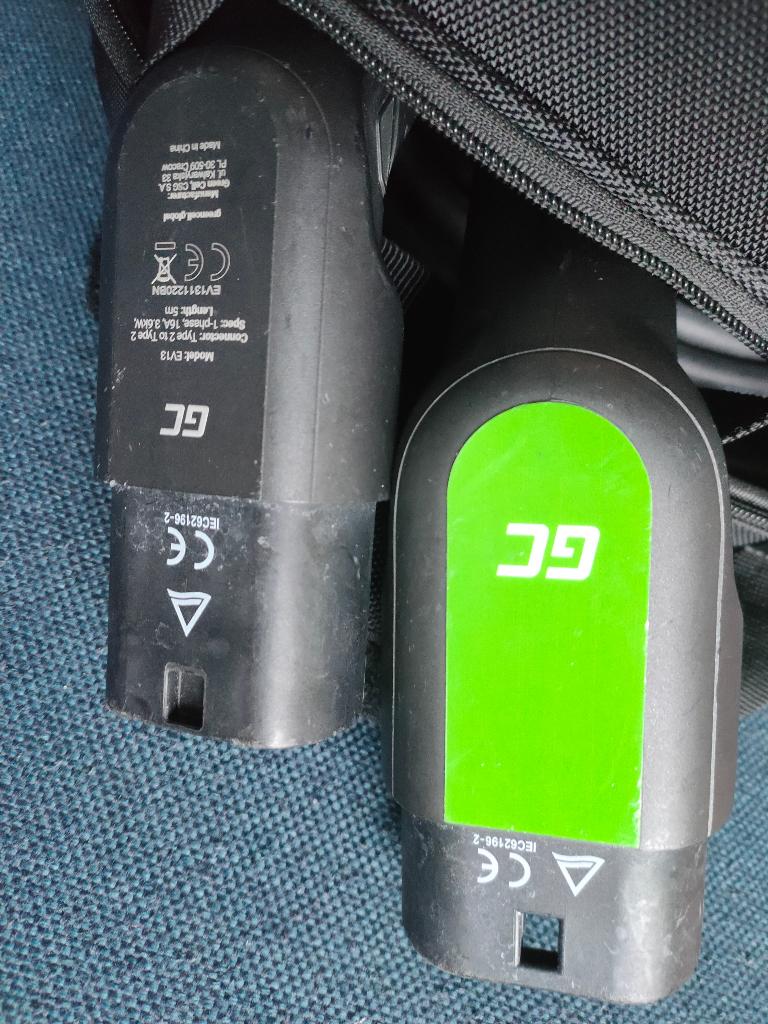 Câble recharge voiture électrique Green Cell — Type 2, 5m, Enlèvement ou Envoi, Utilisé, Câble de charge