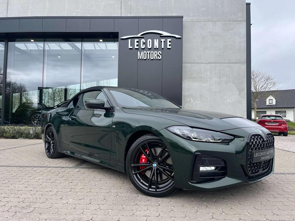 BMW 4 Serie 420 Cabrio 420iAS M-Sportpack Leder/Keyless/Came, Autos, Cuir, Achat, Cabriolet, https://public.car-pass.be/vhr/302e353d-55eb-4e2d-a5bd-e56c567ed5b0