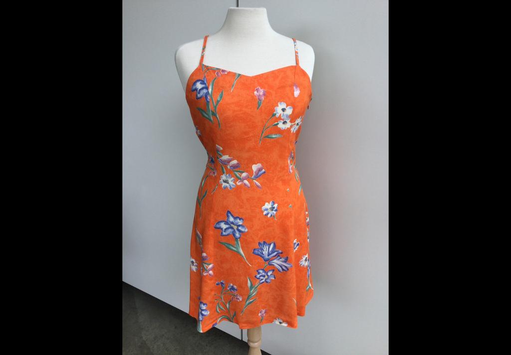 Robe d'été orange Promod, Enlèvement ou Envoi, Porté, Taille 36 (S), Orange