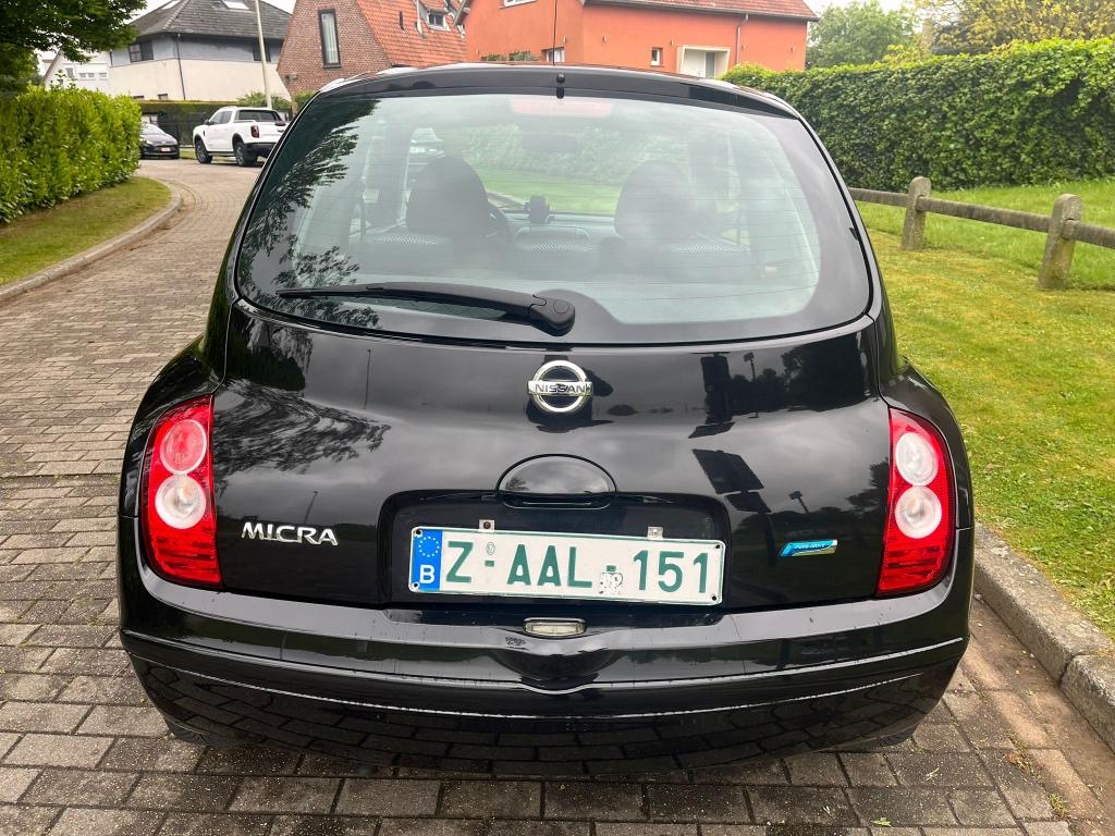 Nissan Micra Micra 1.2i Visia, Auto's, Nissan, Voorwielaandrijving, Zwart, 4 cilinders, 46 kW