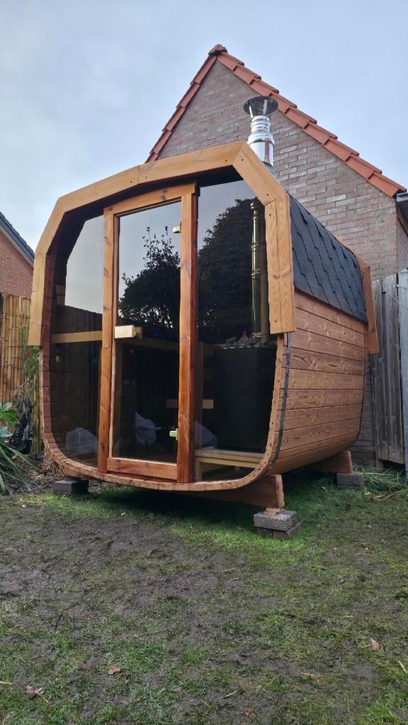2M Cube Sauna Gratis Levering en Plaatsing, Tuin en Terras, Ophalen of Verzenden