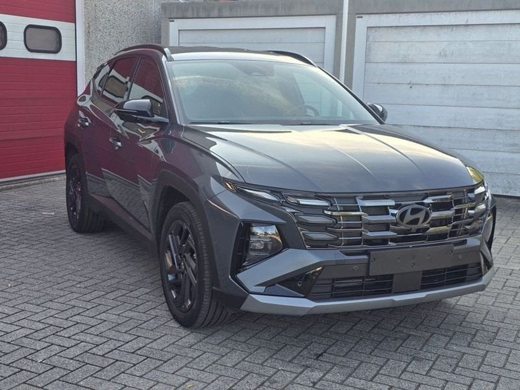 Hyundai Tucson T-GDi Shine HEV 6AT, Auto's, Automaat, Zwart, 180 pk, Bedrijf