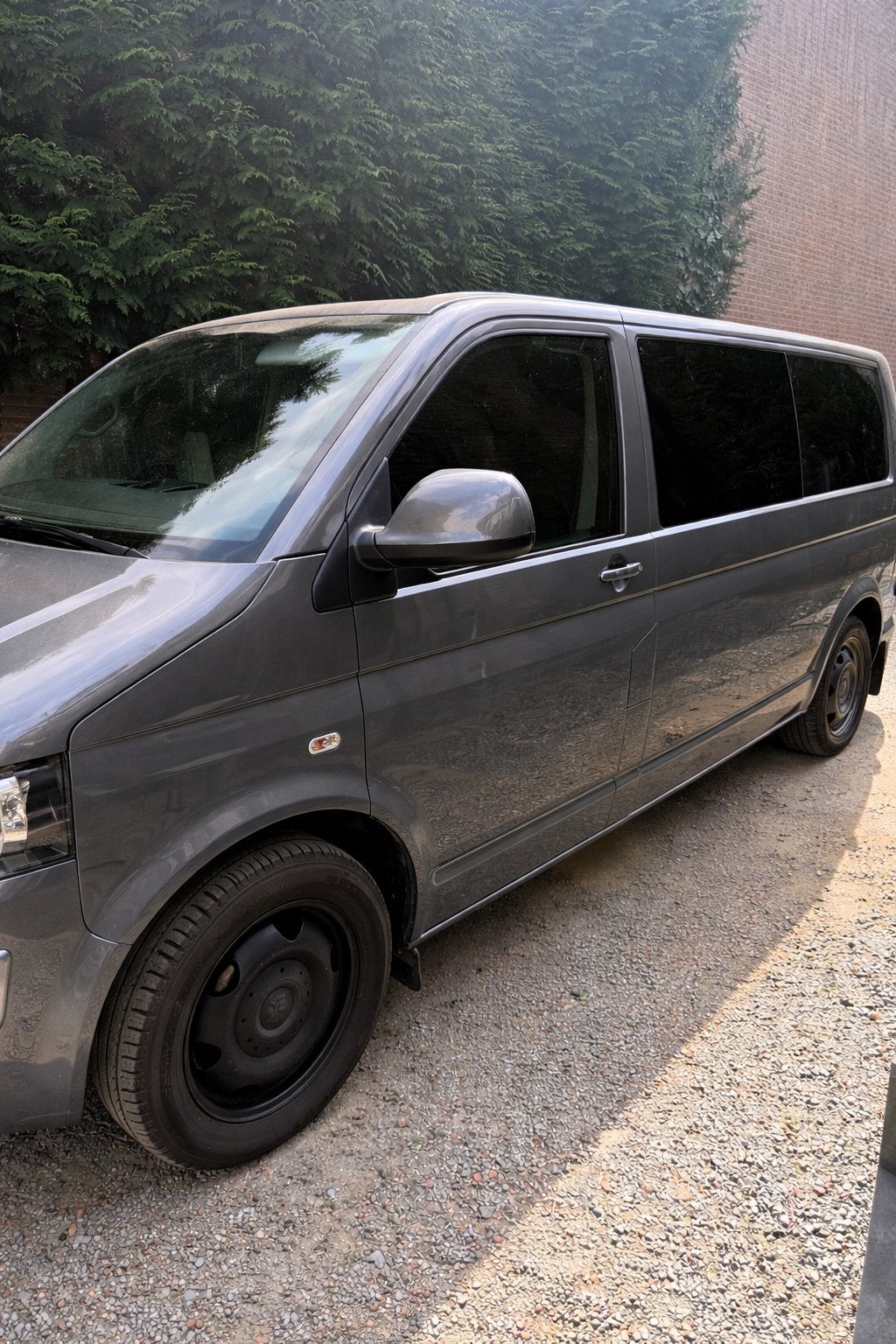Vw transporter 2015 automaat 5 plaatsen lichte vracht, Auto's, Automaat, Euro 5, Stof, Elektrische buitenspiegels
