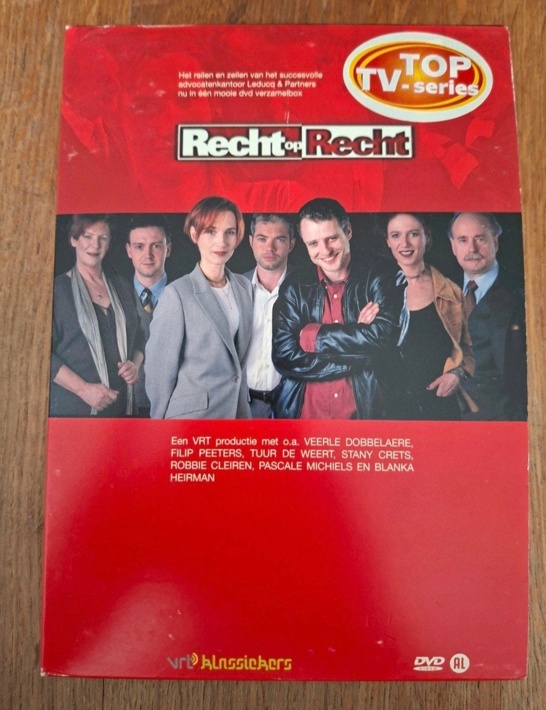 DVD  - BOX  - RECHT OP RECHT  - VOLLEDIG SEIZOEN 1, CD & DVD, DVD | Néerlandophone, Tous les âges, Enlèvement ou Envoi, Comme neuf